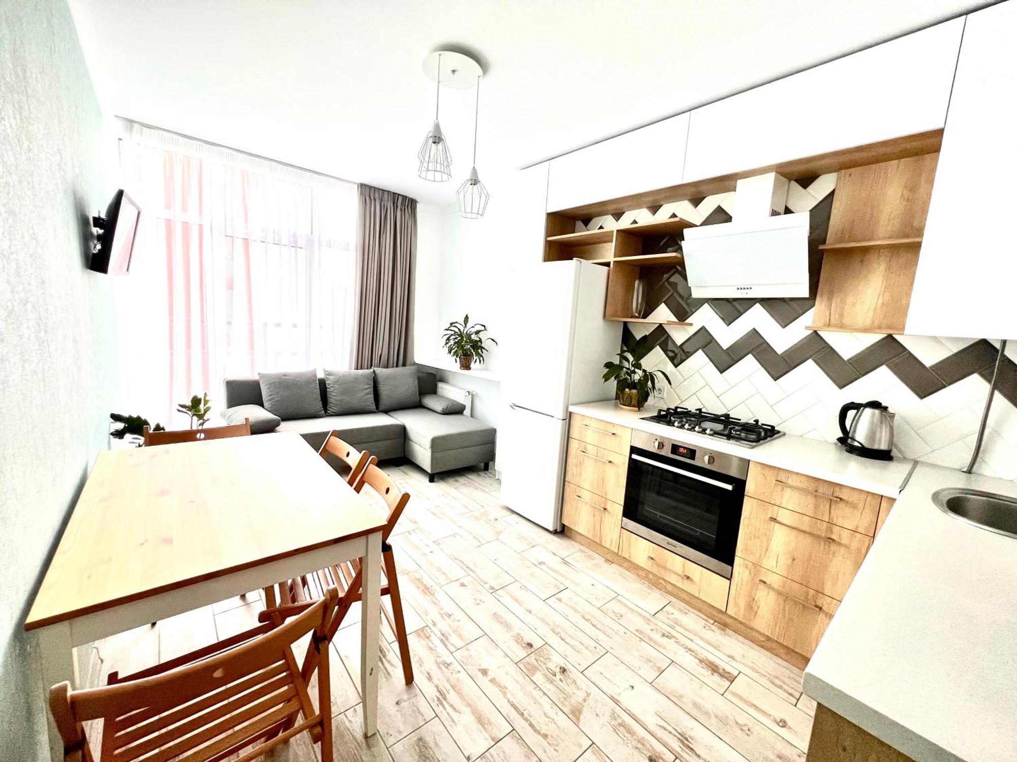 Osapart Beautiful Apartment In A Complex Semycvit Lviv Kültér fotó